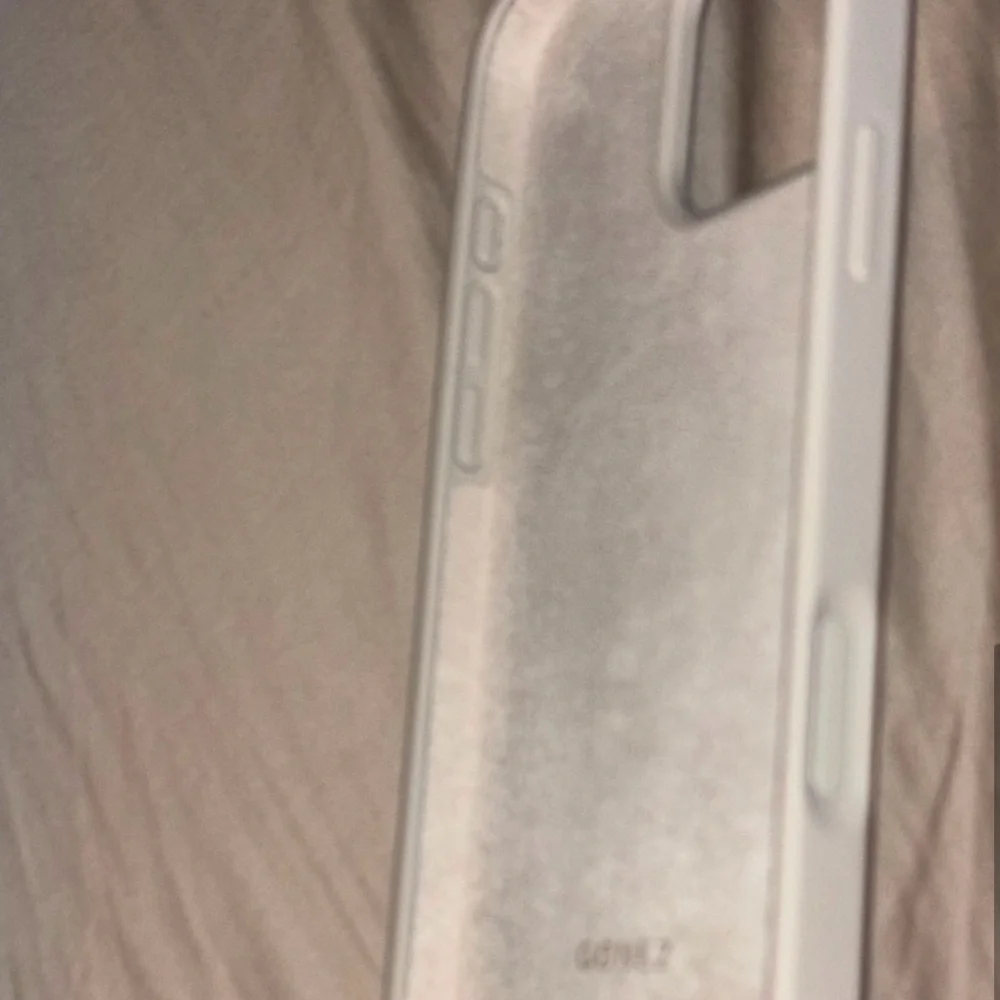 Beige/White Phone Case